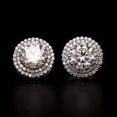 Lattice Stud Earrings