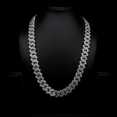 VVS Moissanite Diamond Cuban chain
