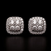 North Star Halo Earrings