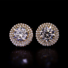 Lattice Stud Earrings