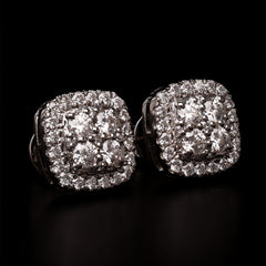 North Star Halo Earrings
