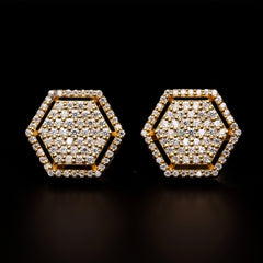 Ivory Grid Earrings