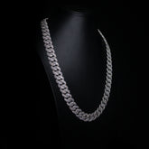 Moissanite Diamond Fancy Cuban Chain