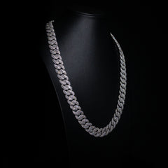 Moissanite Diamond Fancy Cuban Chain