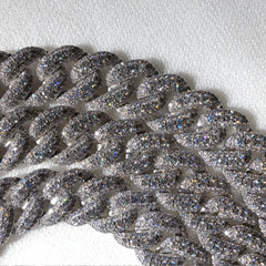 Moissanite Diamond Fancy Cuban bracelet