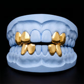Solid double cap Grillz