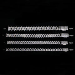 Moissanite Diamond Cuban bracelet