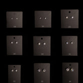 Moissanite Diamond Stud Earrings