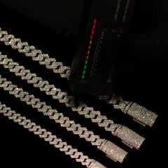 VVS Moissanite Diamond Cuban chain