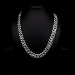 VVS Moissanite Diamond Fancy Cuban chain