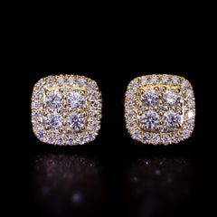 North Star Halo Earrings