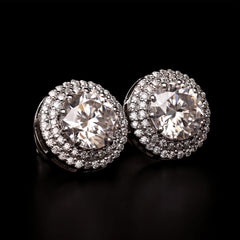 Lattice Stud Earrings