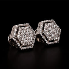 Ivory Grid Earrings