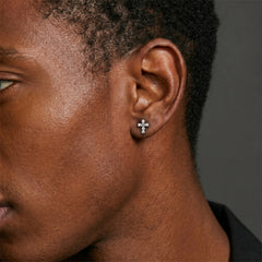 Cross Stud Earrings