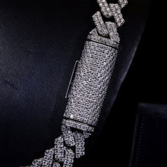 VVS Moissanite Diamond Cuban chain