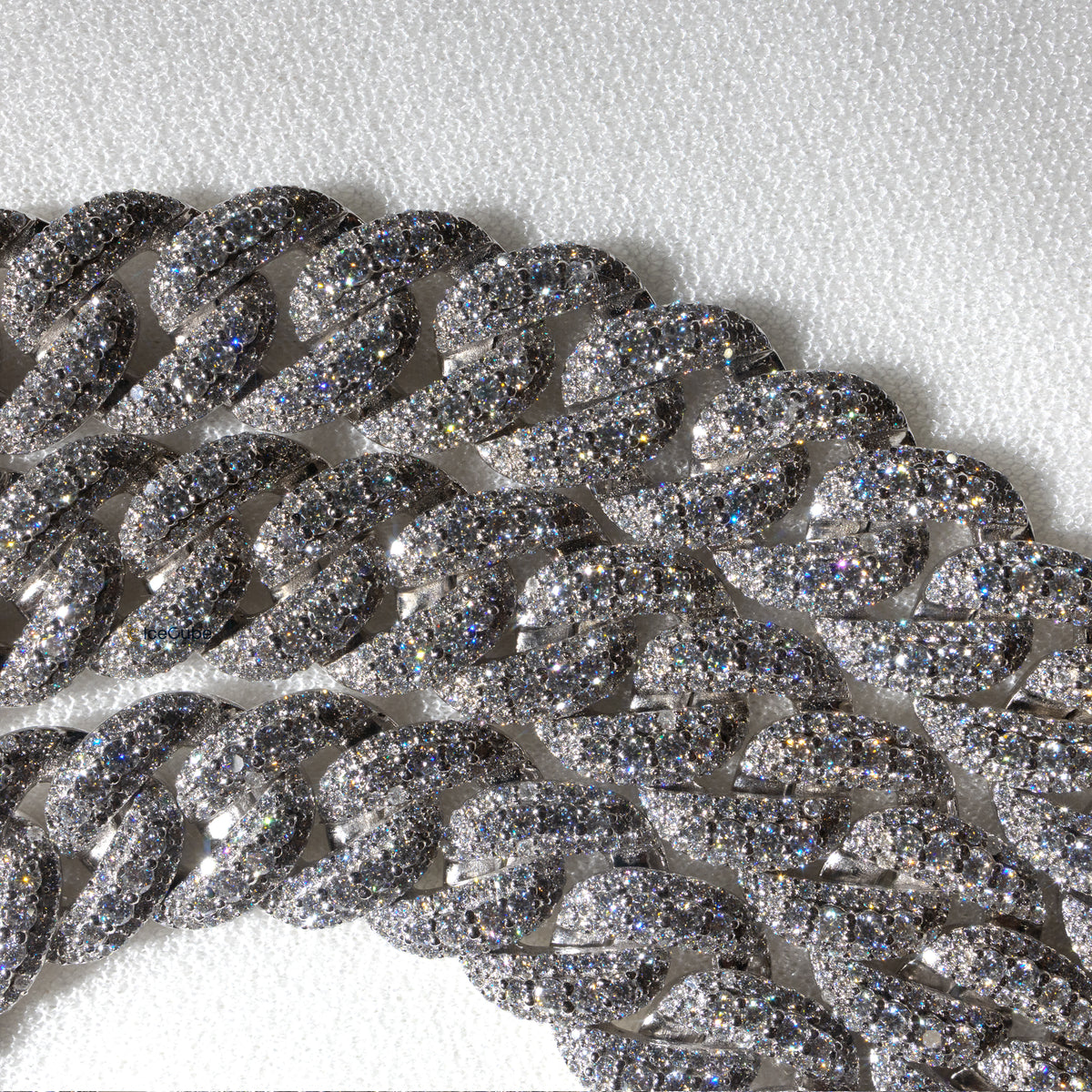 Moissanite Diamond Fancy Cuban chain