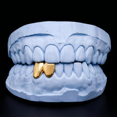 Solid double cap Grillz