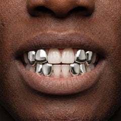 Solid double cap Grillz