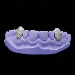 Iced-out Vamp Fang Grillz