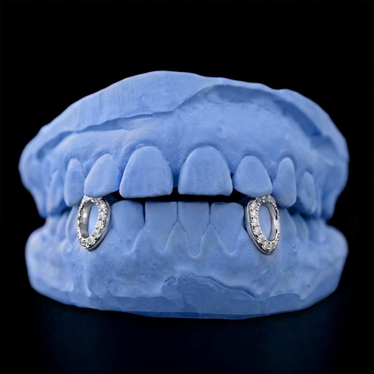 Iced-out Window  Fang Grillz