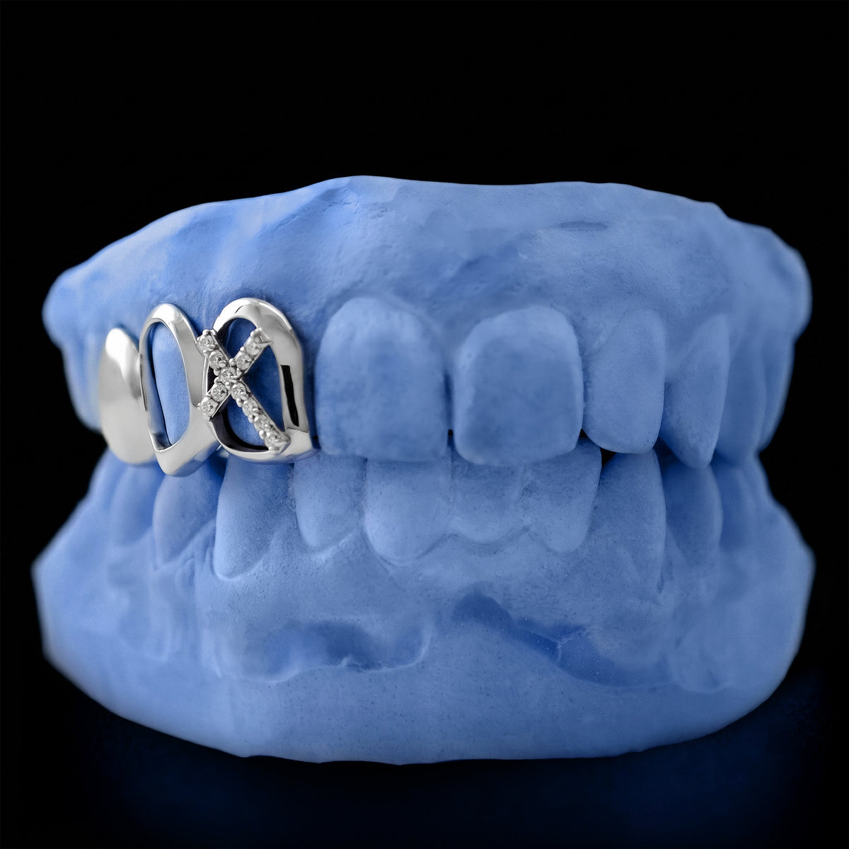 Iced-out Custom Cross Grillz