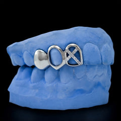 Iced-out Custom Cross Grillz