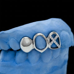 Iced-out Custom Cross Grillz