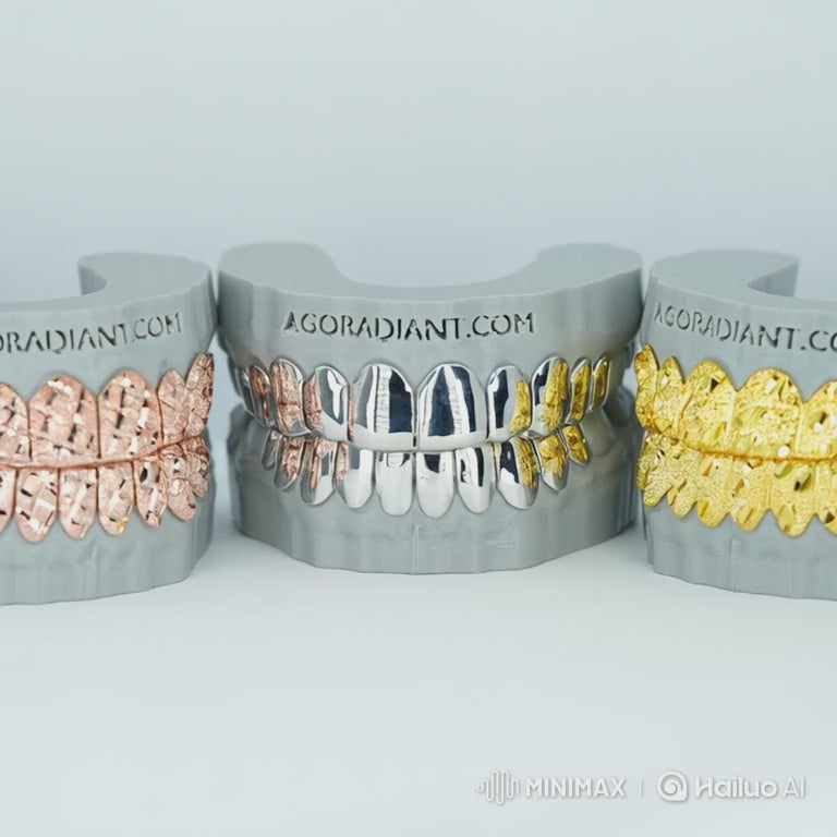 Natural Diamond Grillz
